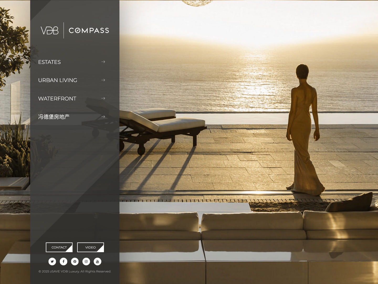 VDB Luxury Website Design by Efinitytech Seattle