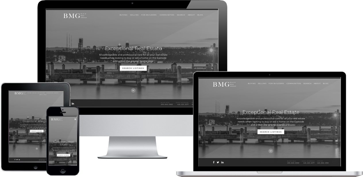 Blair Mus Group Website Design by Efinitytech Seattle