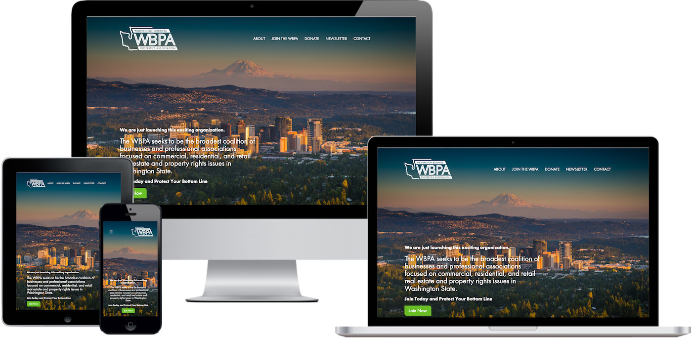Washington Property Rights Website Design by Efinitytech Seattle